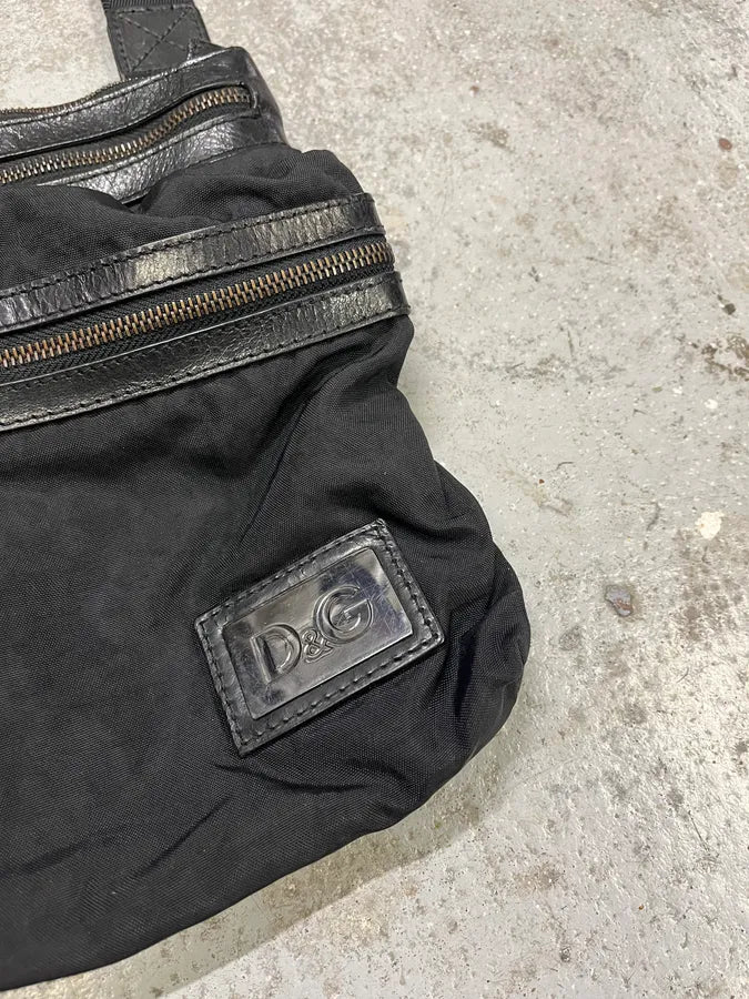 2000s Dolce & Gabbana Black Nylon Cargo Shoulder Bag (OS) uhNHtdm 2