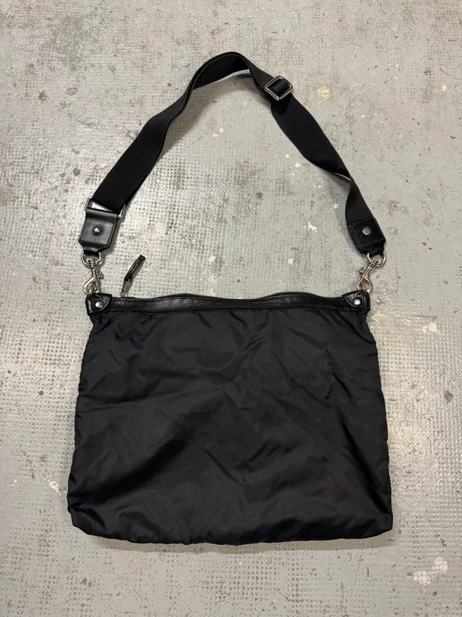 2000s Dolce & Gabbana Black Nylon Cargo Shoulder Bag qSzGgfa 3