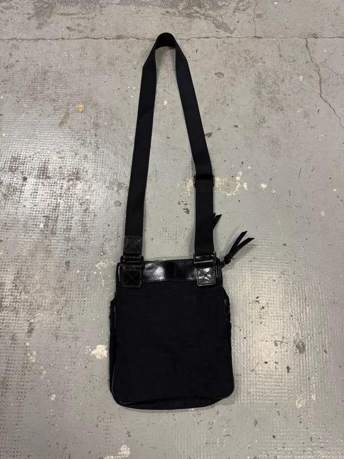 2000s Dolce & Gabbana Black Nylon Cargo Shouldert Bag FIzSPSK 2