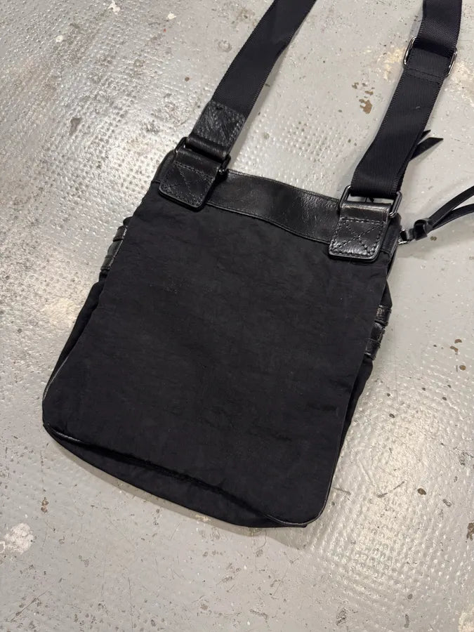 2000s Dolce & Gabbana Black Nylon Cargo Shouldert Bag FIzSPSK 3
