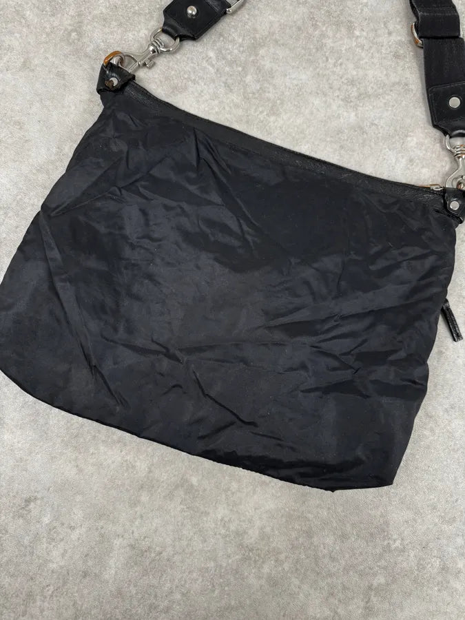 2000s Dolce & Gabbana Black Multi-Pocket Nylon Crossbody Bag ADDOTrL 5