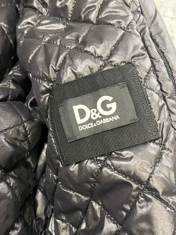 2000s Dolce & Gabbana Black Nylon Multi Zip Jacket EcKDZJG 8