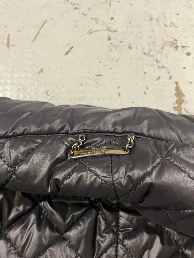 2000s Dolce & Gabbana Black Nylon Multi Zip Jacket EcKDZJG 9