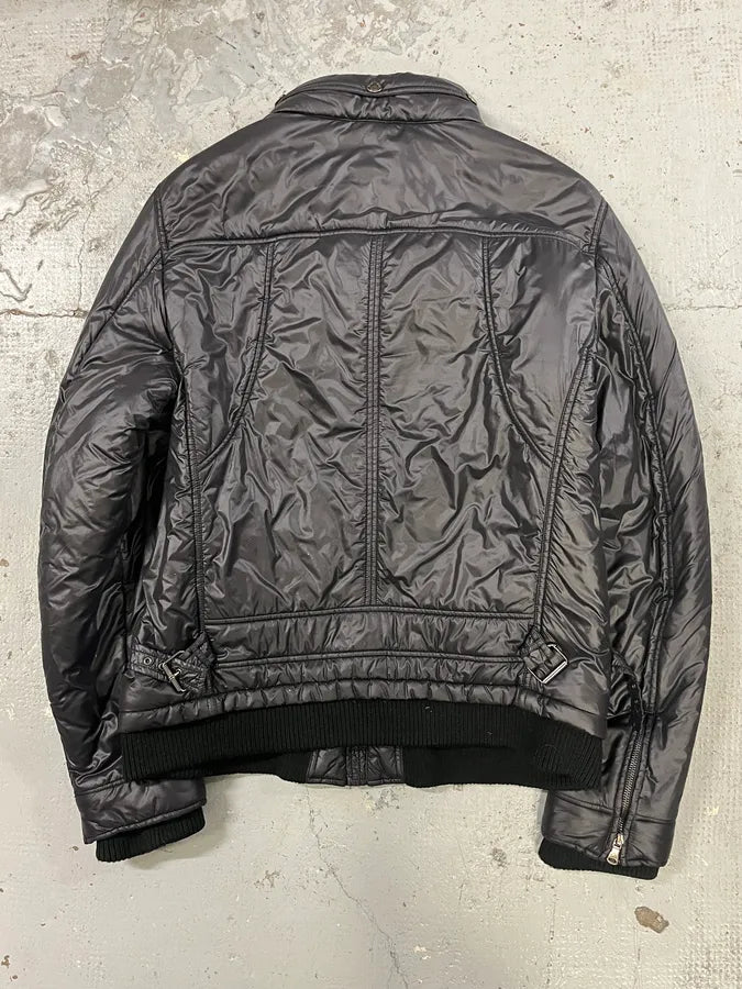 2000s Dolce & Gabbana Black Nylon Multi Zip Jacket EcKDZJG 4