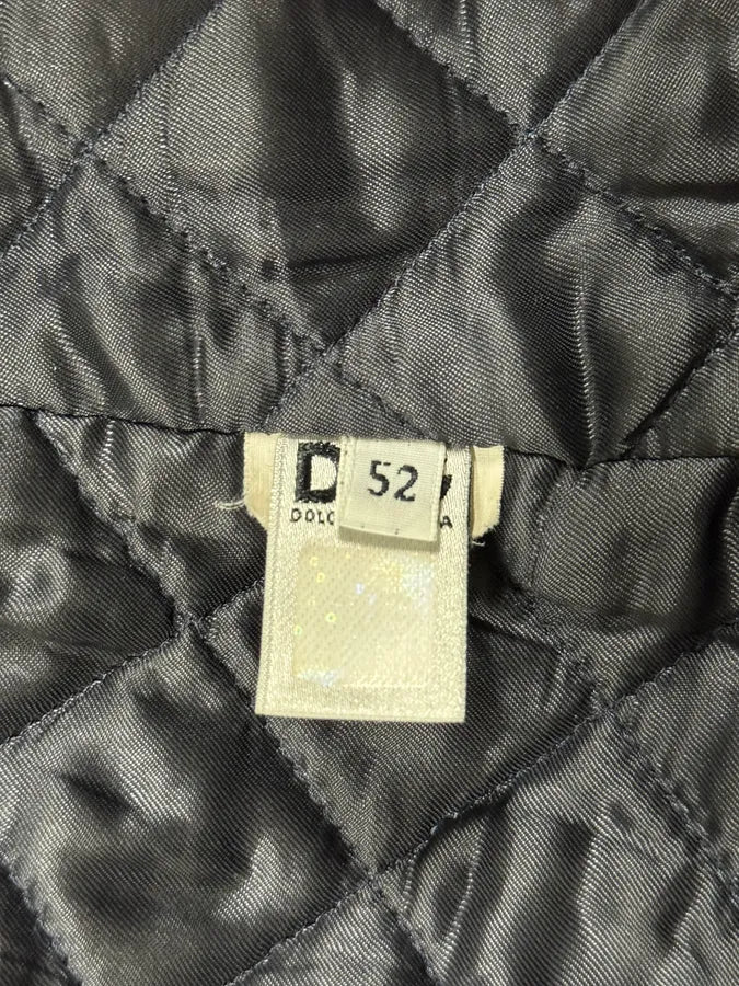 2000s Dolce & Gabbana Black Peacoat Jacket ScRyIms 8