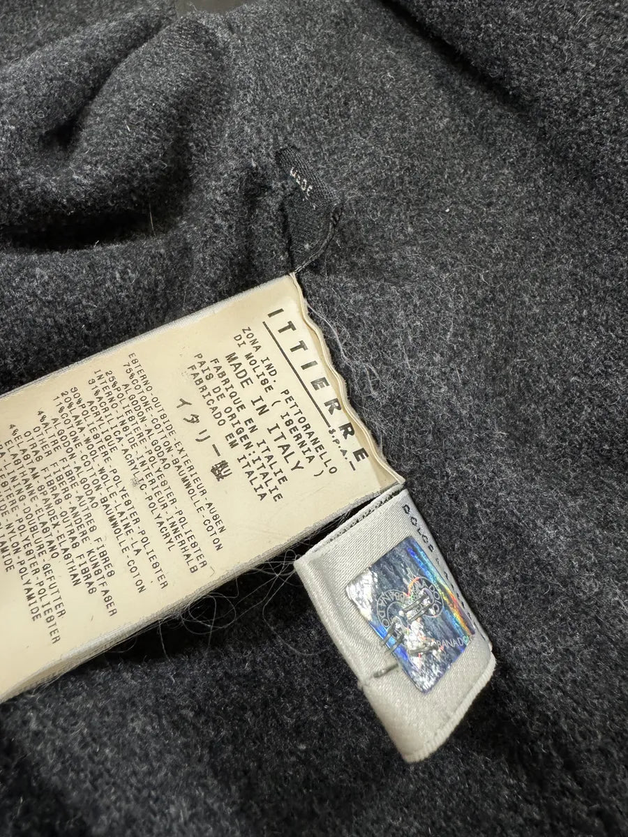 2000s Dolce & Gabbana Black Plush Fleece Trucker Jacket (M) mKXhRHN 6