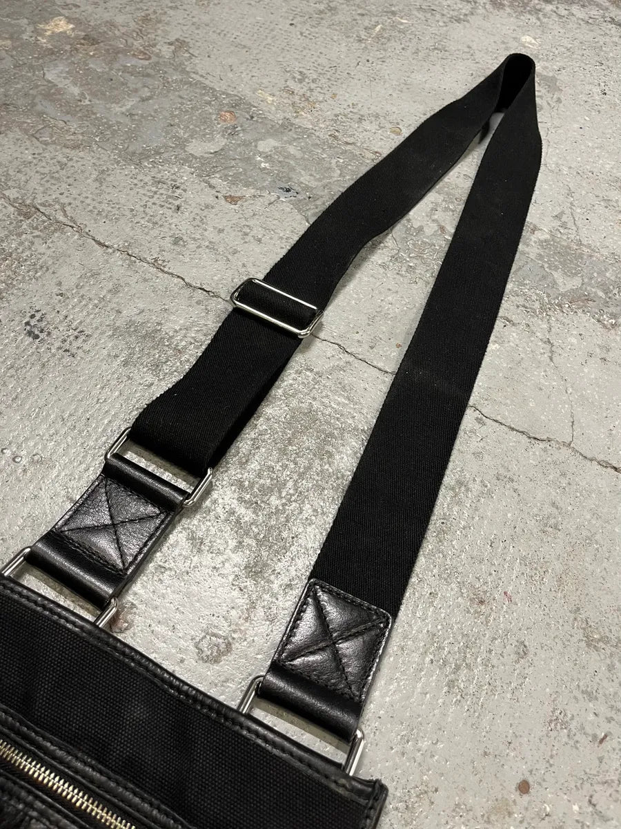 2000s Dolce & Gabbana Black Pony Hair Crossbody Bag  osbFDyt 4
