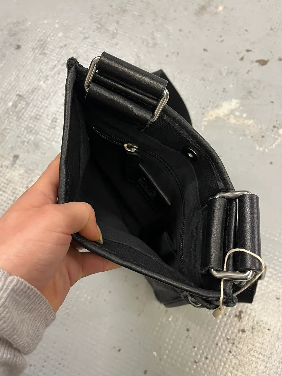 2000s Dolce & Gabbana Black Pony Hair Leather Shoulder Bag QQqZVwf 6