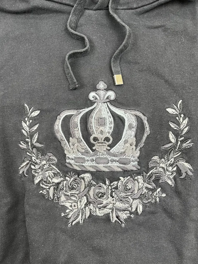 2010s Dolce & Gabbana Black Crown Hoodie TolzLaU 7