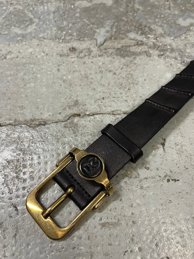 2000s Dolce & Gabbana Black Pure Minimalist Belt (OS) yJGqvbh 4
