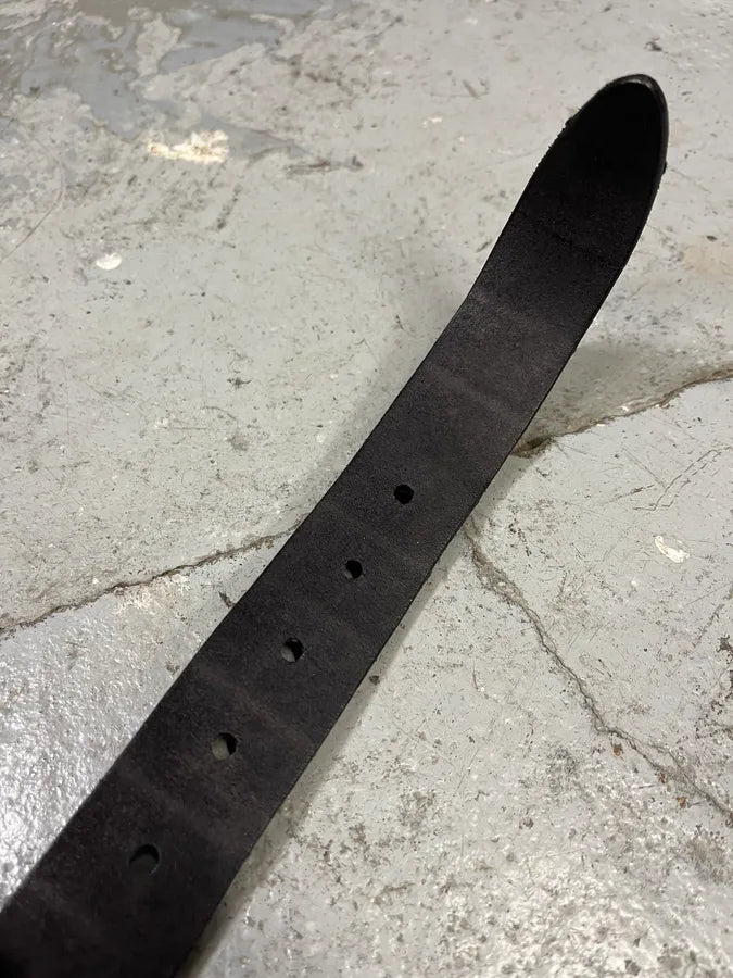 2000s Dolce & Gabbana Black Pure Minimalist Belt (OS) yJGqvbh 8