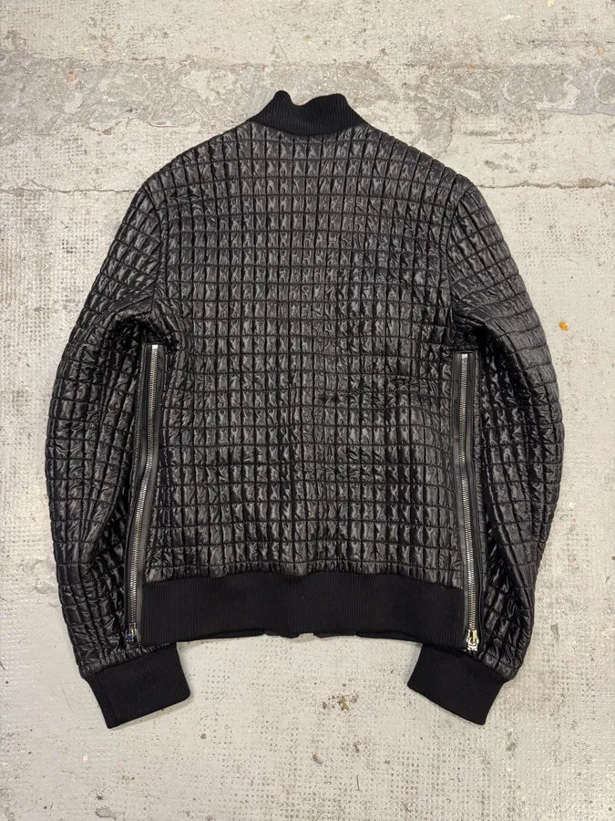 2000s Dolce & Gabbana Black Quilted Nylon Jacket KCeJVNf 3