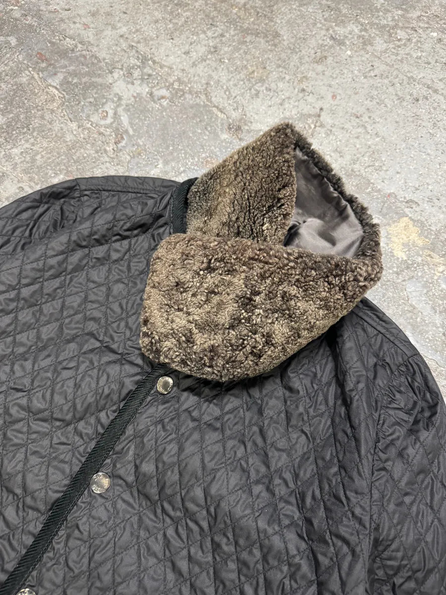 2000s Dolce & Gabbana Black Quilted Soft Jacket (M) HAipoAF 4