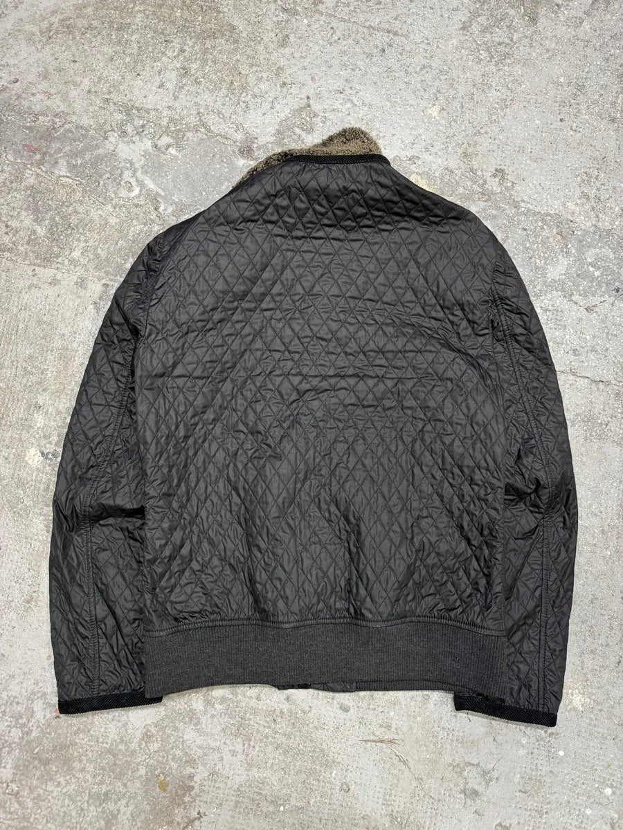 2000s Dolce & Gabbana Black Quilted Soft Jacket (M) HAipoAF 5