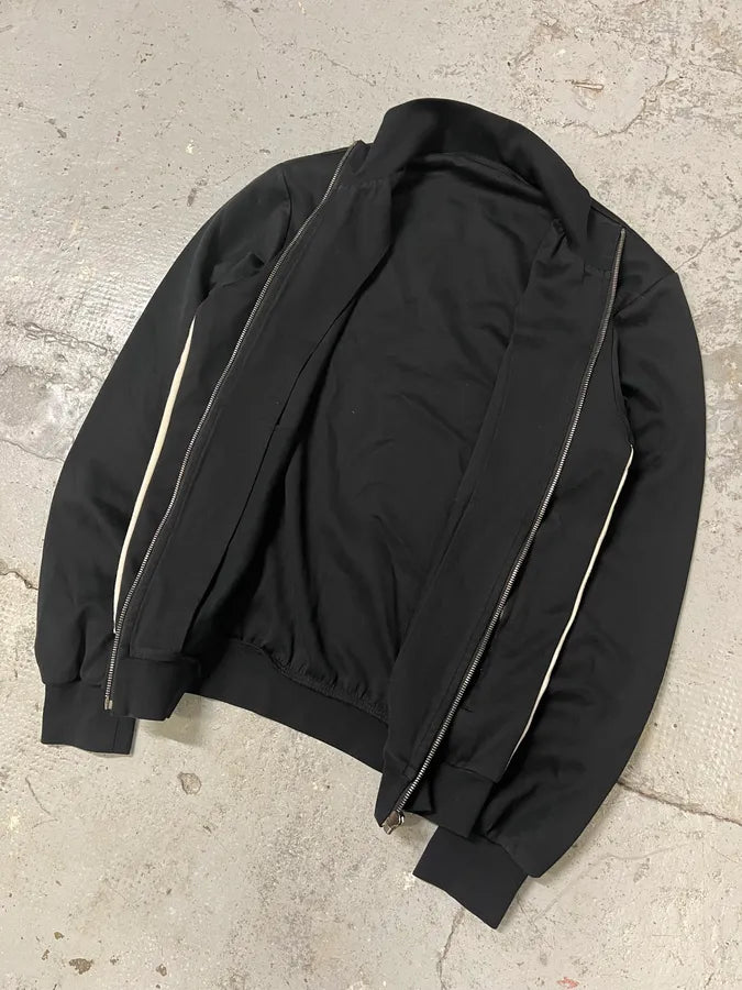 2000s Dolce & Gabbana Black Racer Zip-up Sweater uXuuXoH 4