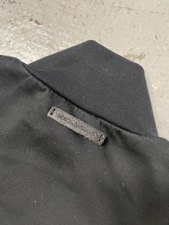 2000s Dolce & Gabbana Black Racer Zip-up Sweater uXuuXoH 6