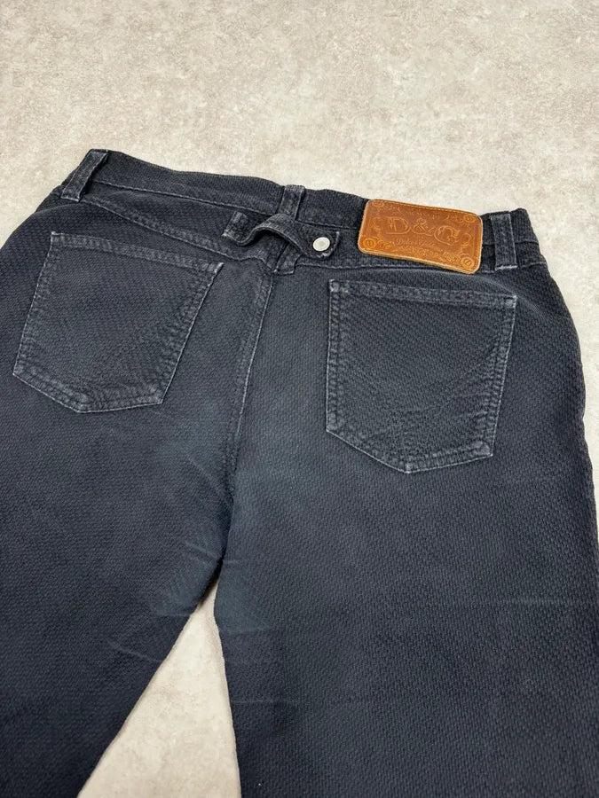 2000s Dolce & Gabbana Black Relaxed Pants KEiQogO 6