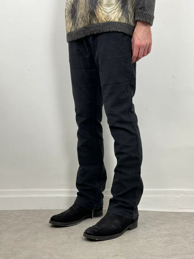 2000s Dolce & Gabbana Black Relaxed Pants KEiQogO 1