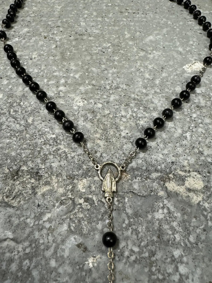 アクセサリー DOLCE&GABBANA 00s Rosary Necklace US Tariff Paid SALE DOLCE & GABBANA Rosary Long Necklace
