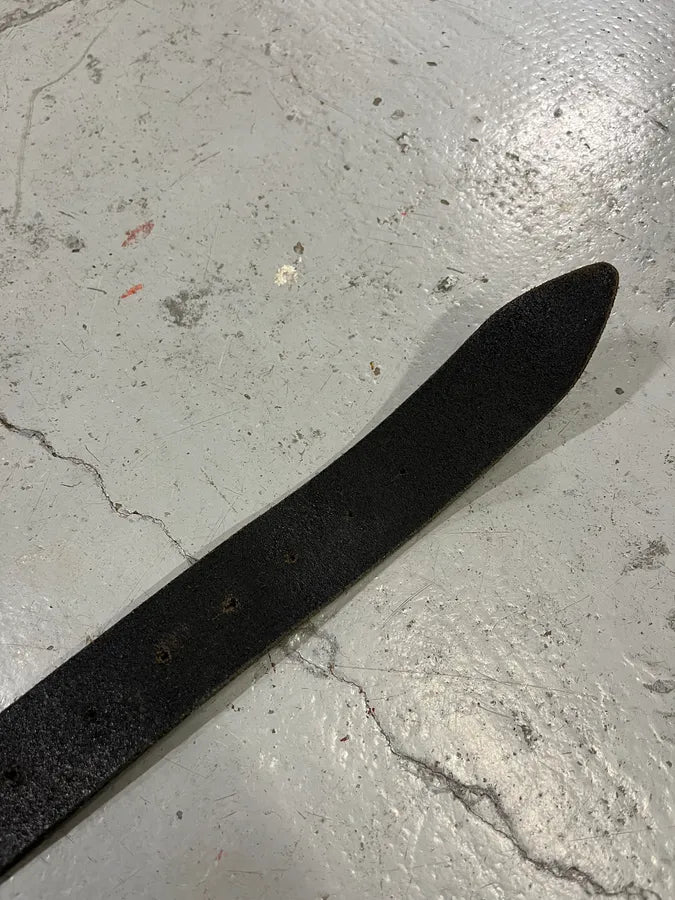 2000s Dolce & Gabbana Black Royal Baroque Leather Belt ZQczVJj 6