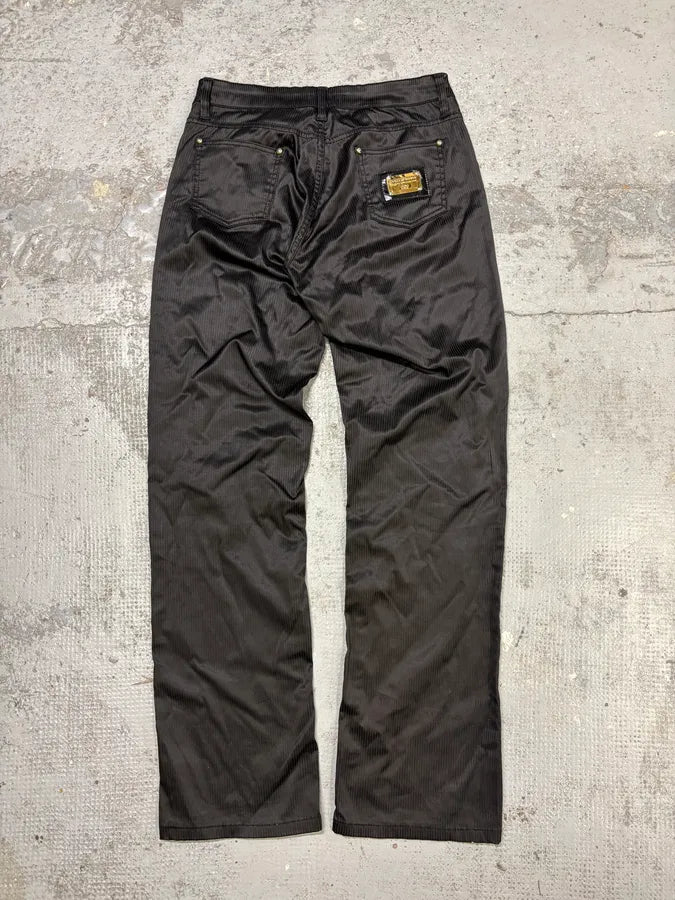 2000s Dolce & Gabbana Black Obscure Shinny Pants vMTUNQs 6