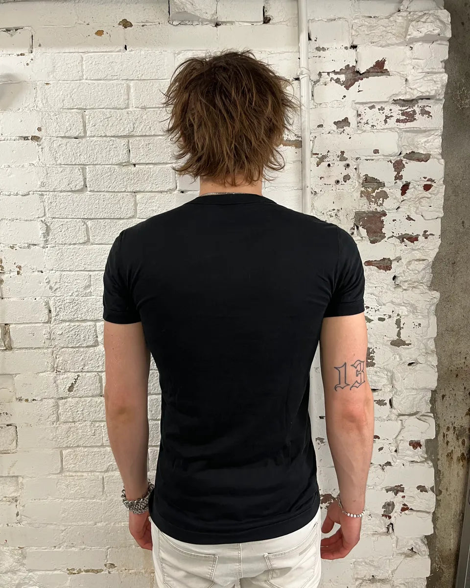 2000s Dolce & Gabbana Black Show Me The Way T-Shirt MOlHGXw 2