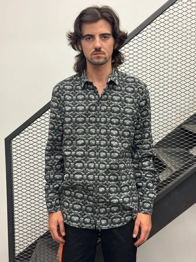 2010s Dolce & Gabbana Black Sicilia Crown Shirt gSlpjxu 1