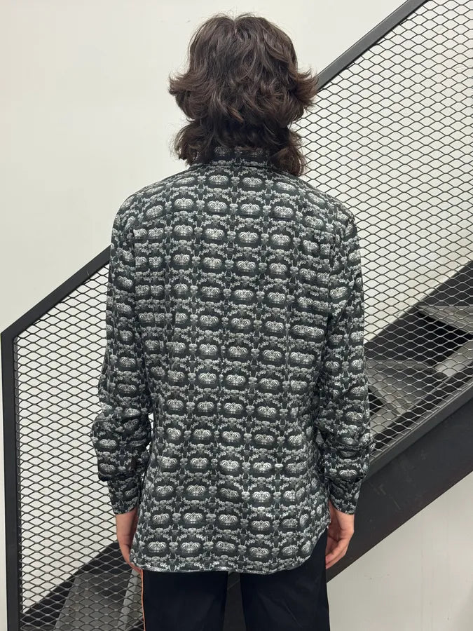 2010s Dolce & Gabbana Black Sicilia Crown Shirt gSlpjxu 2