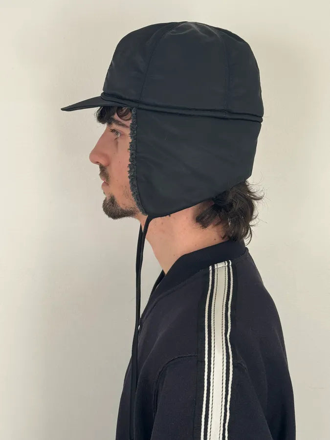 2000s Dolce & Gabbana Black Snow Cap Trapper Chapka zVTDvmK 2