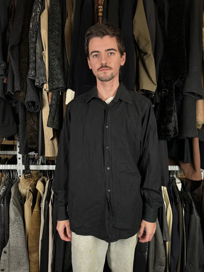 2000s Dolce & Gabbana Black Striped Classic Shirt  DRGEAJq 1