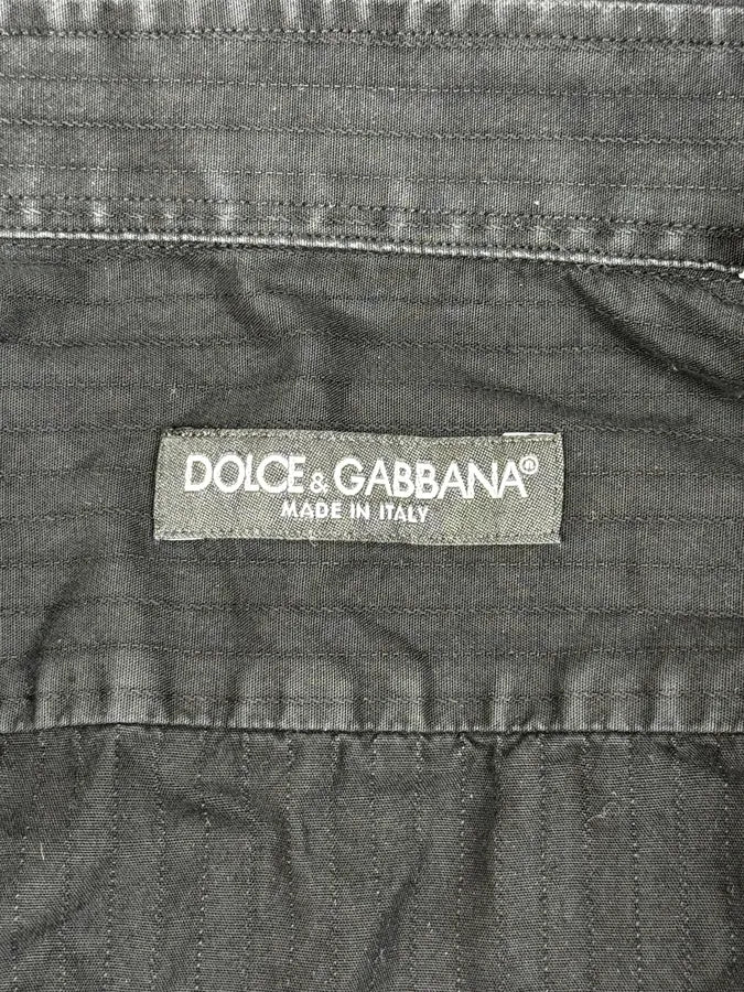2000s Dolce & Gabbana Black Striped Classic Shirt  DRGEAJq 10