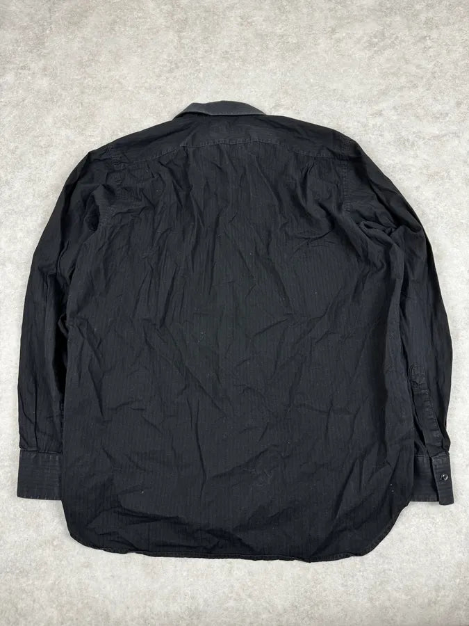 2000s Dolce & Gabbana Black Striped Classic Shirt  DRGEAJq 3