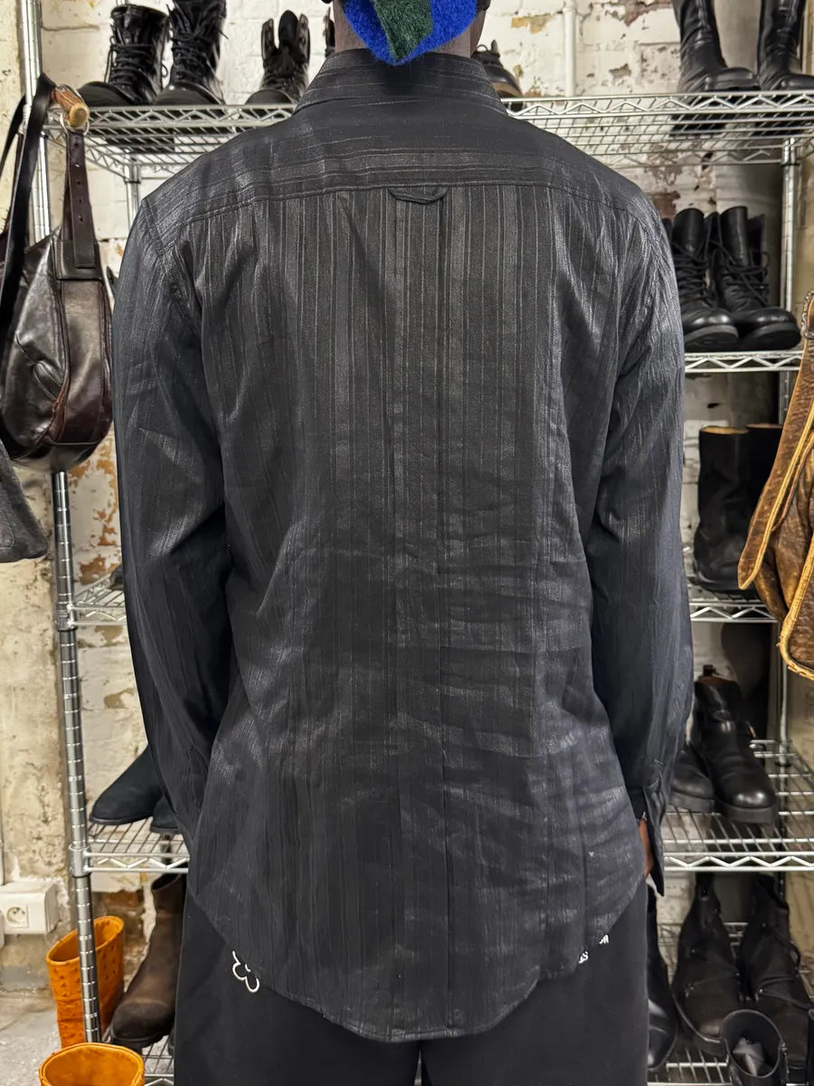 2000s Dolce & Gabbana Black Stripes Shirt grDteGK 2