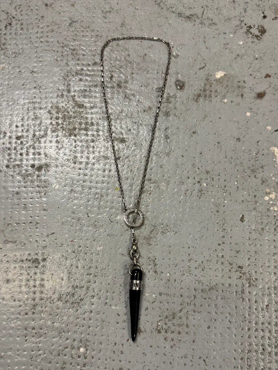 2000s Dolce & Gabbana Black Tooth Necklace WjepmBD 0