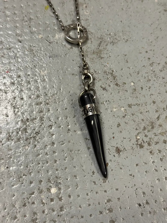 2000s Dolce & Gabbana Black Tooth Necklace WjepmBD 5