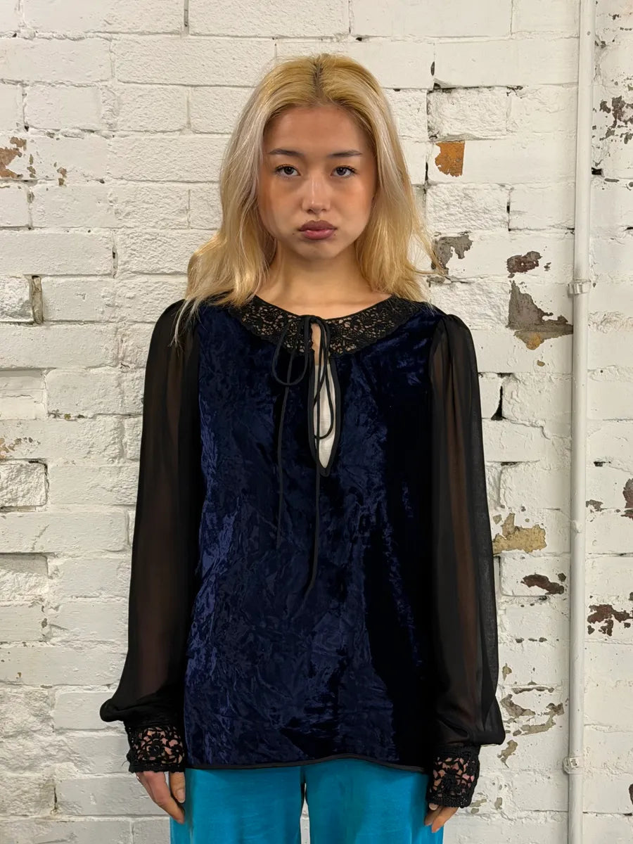 2000s Dolce & Gabbana Black Transparent Arms Faux Fur Top MffgDlo 1