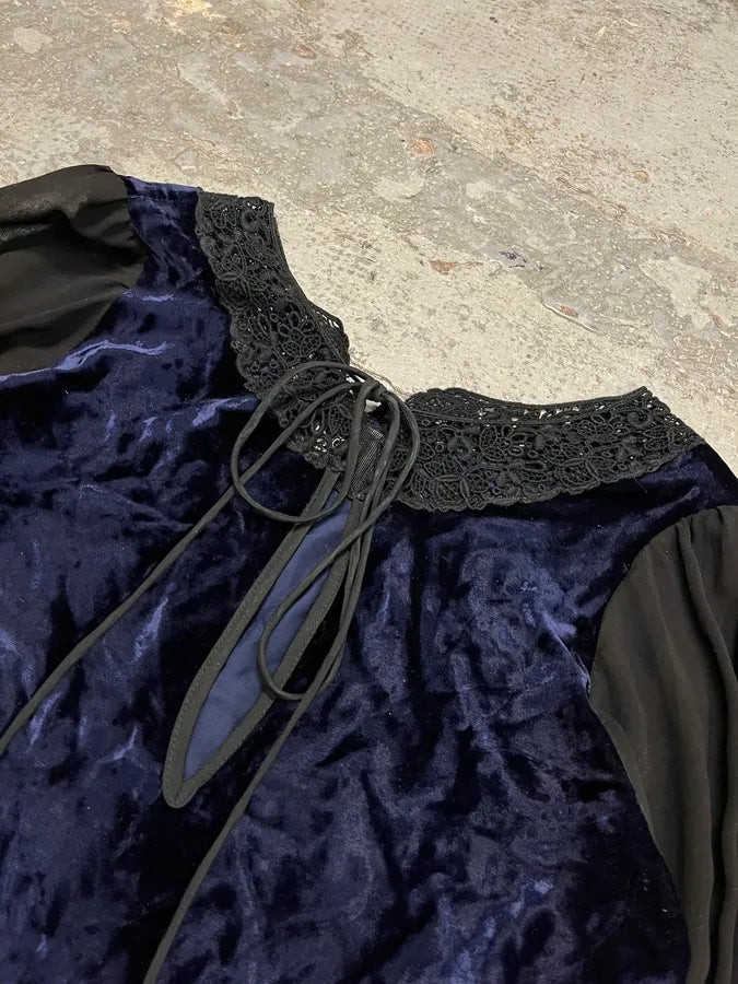 2000s Dolce & Gabbana Black Transparent Arms Faux Fur Top MffgDlo 4