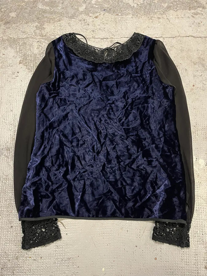 2000s Dolce & Gabbana Black Transparent Arms Faux Fur Top MffgDlo 6