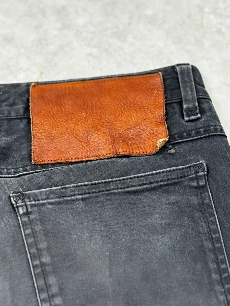 2000s Dolce & Gabbana Black Washed Straight Chino Pants rWABOzX 7