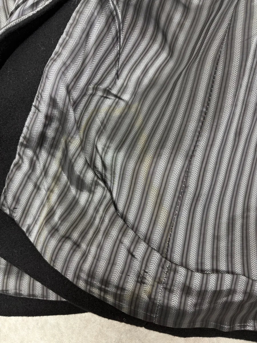 2000s Dolce & Gabbana Black Wool Military Caban Pea-Coat  kyWayZA 8