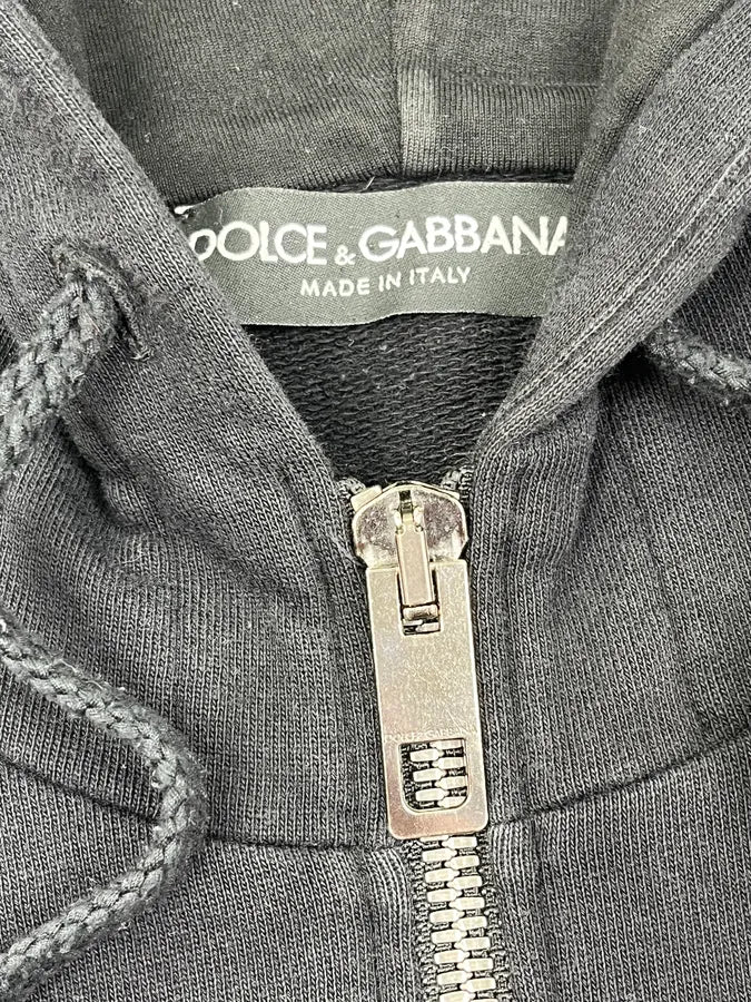 2000s Dolce & Gabbana Black Zip-up Hoodie MekgApe 7