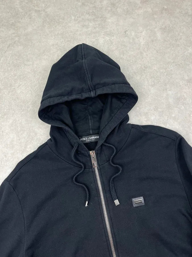 2000s Dolce & Gabbana Black Zip-up Hoodie MekgApe 3