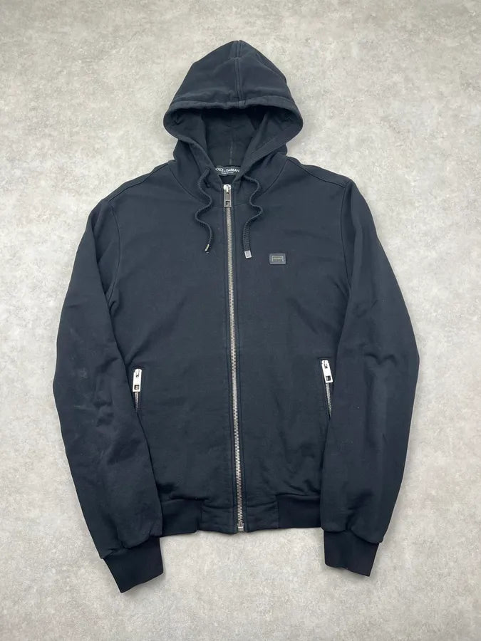 2000s Dolce & Gabbana Black Zip-up Hoodie MekgApe 0