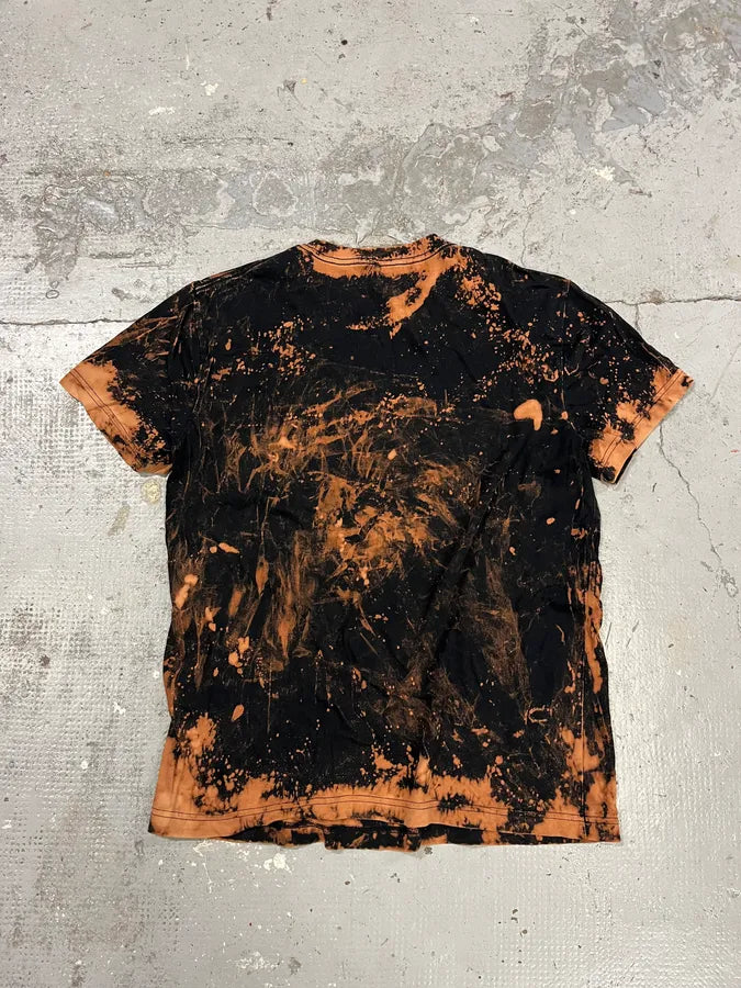 2000s Dolce & Gabbana Bleached Black T-Shirt TNrcoue 6