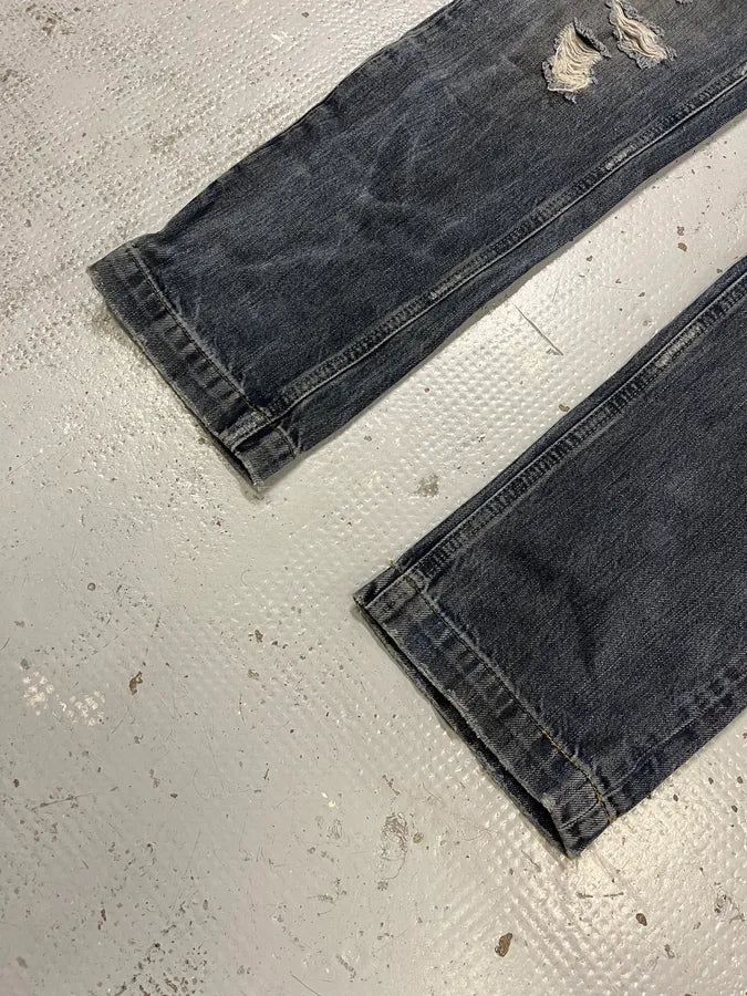 2000s Dolce & Gabbana Blue Denim Distressed Jeans CZCOOZV 7