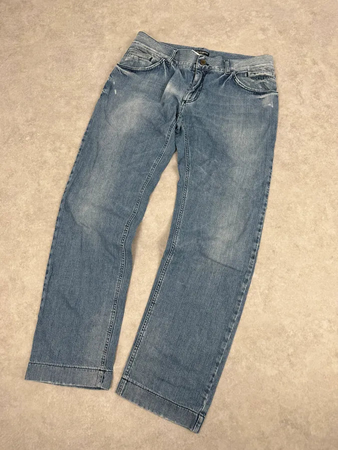 2000s Dolce & Gabbana Blue Denim Jeans jHMazEE 4