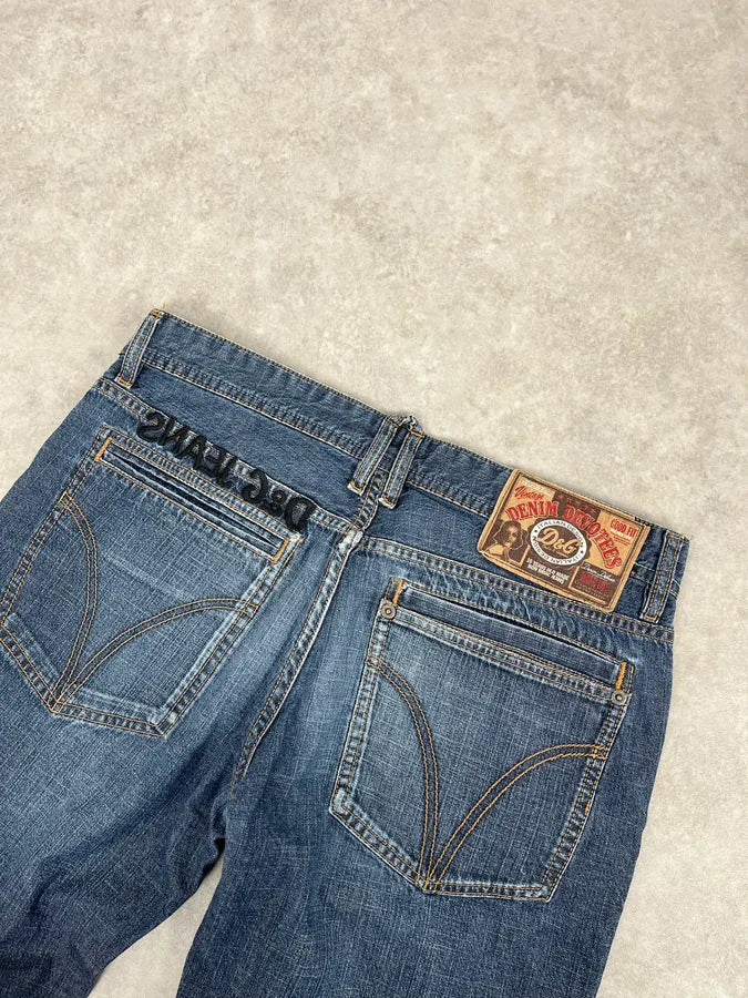 2000s Dolce & Gabbana Blue Classy Denim Jeans iYWMPtM 7