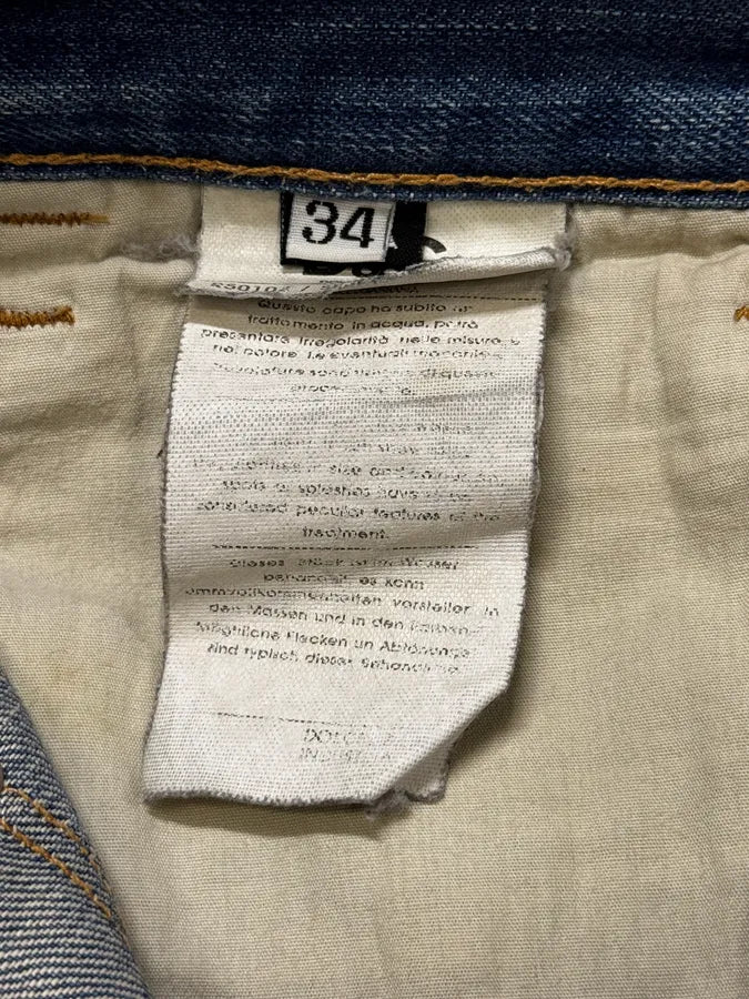 2000s Dolce & Gabbana Blue Denim Jeans vuDSfAj 6