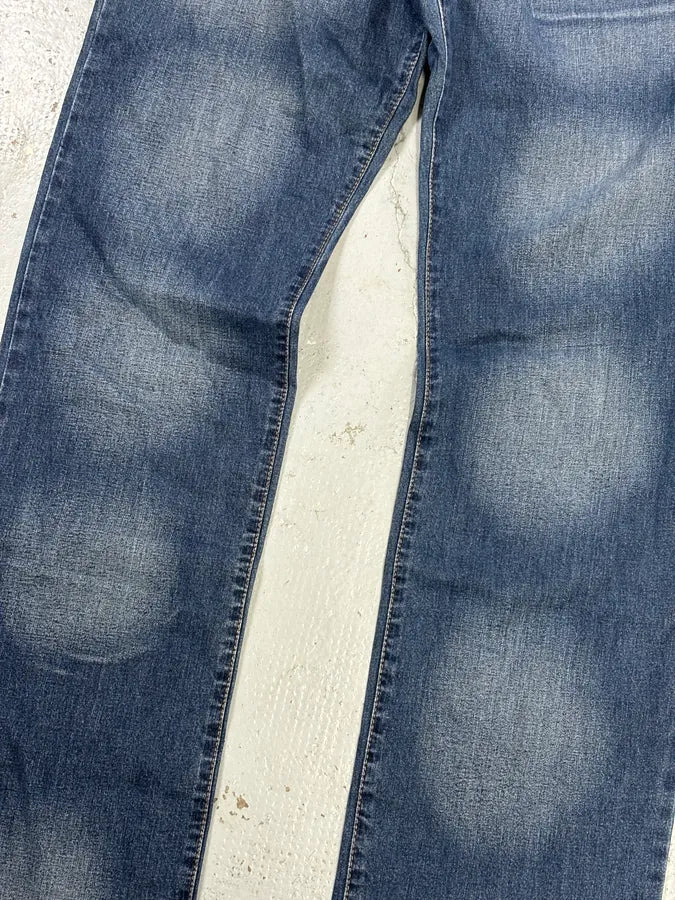 AW2003 Dolce & Gabbana Blue Denim Logo Patch Jeans tXyoCNH 10