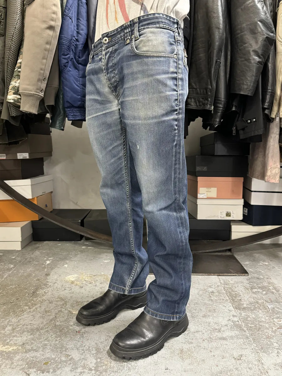2000s Dolce & Gabbana Blue Faded Denim Jeans VchtCgn 2